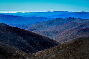 smoky mountains in fall